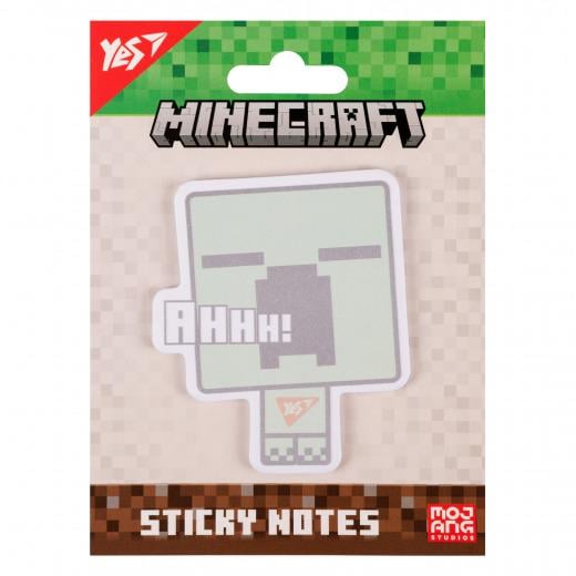 Бумага с липким слоем YES фигурная Minecraft Creep HOME 170398 (5056574435200)