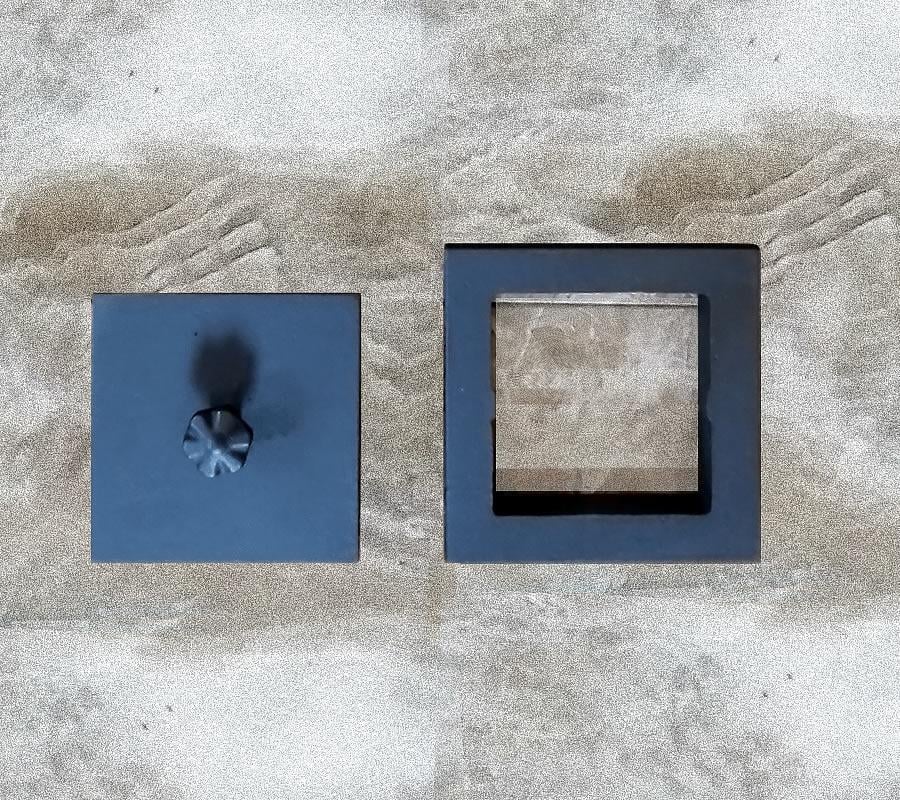 Дверца чистящая KHLP Аскет 175х175 мм из чугуна - фото 2 Дверца чистящая KHLP Аскет 175х175 мм из чугуна - фото 2