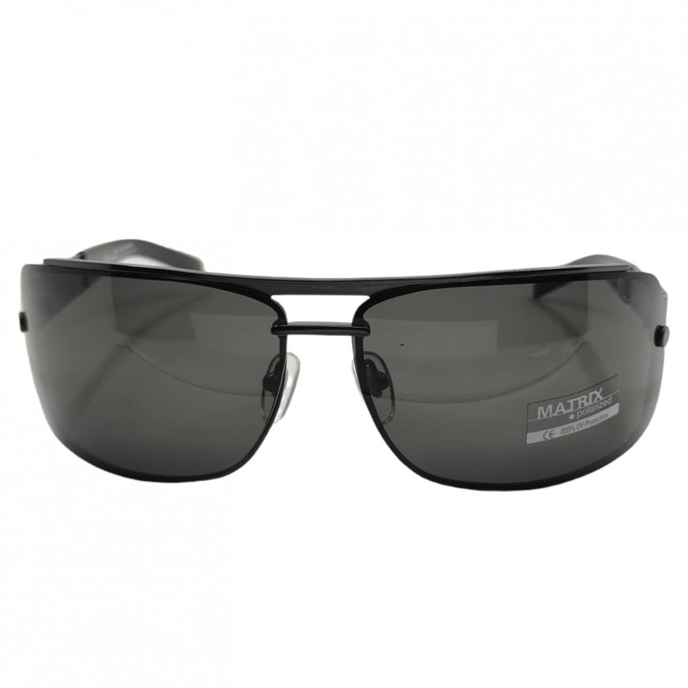 Сонцезахисні окуляри поляризовані Matrix Polarized 08186 Темна Сталь (46177) - фото 3