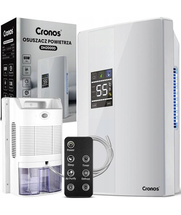 Осушитель воздуха Cronos DH2000D 2 л White (33783)