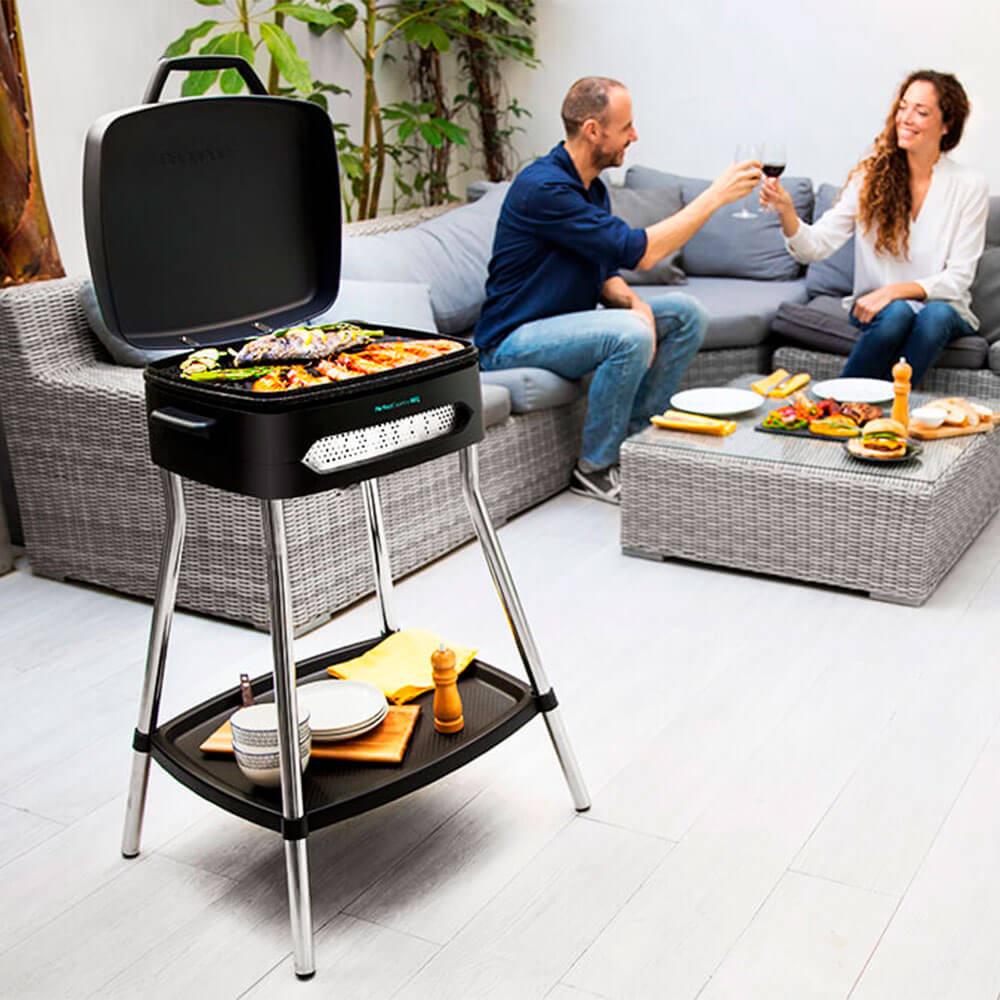 Гриль электрический CECOTEC PerfectCountry BBQ на ножках - фото 3