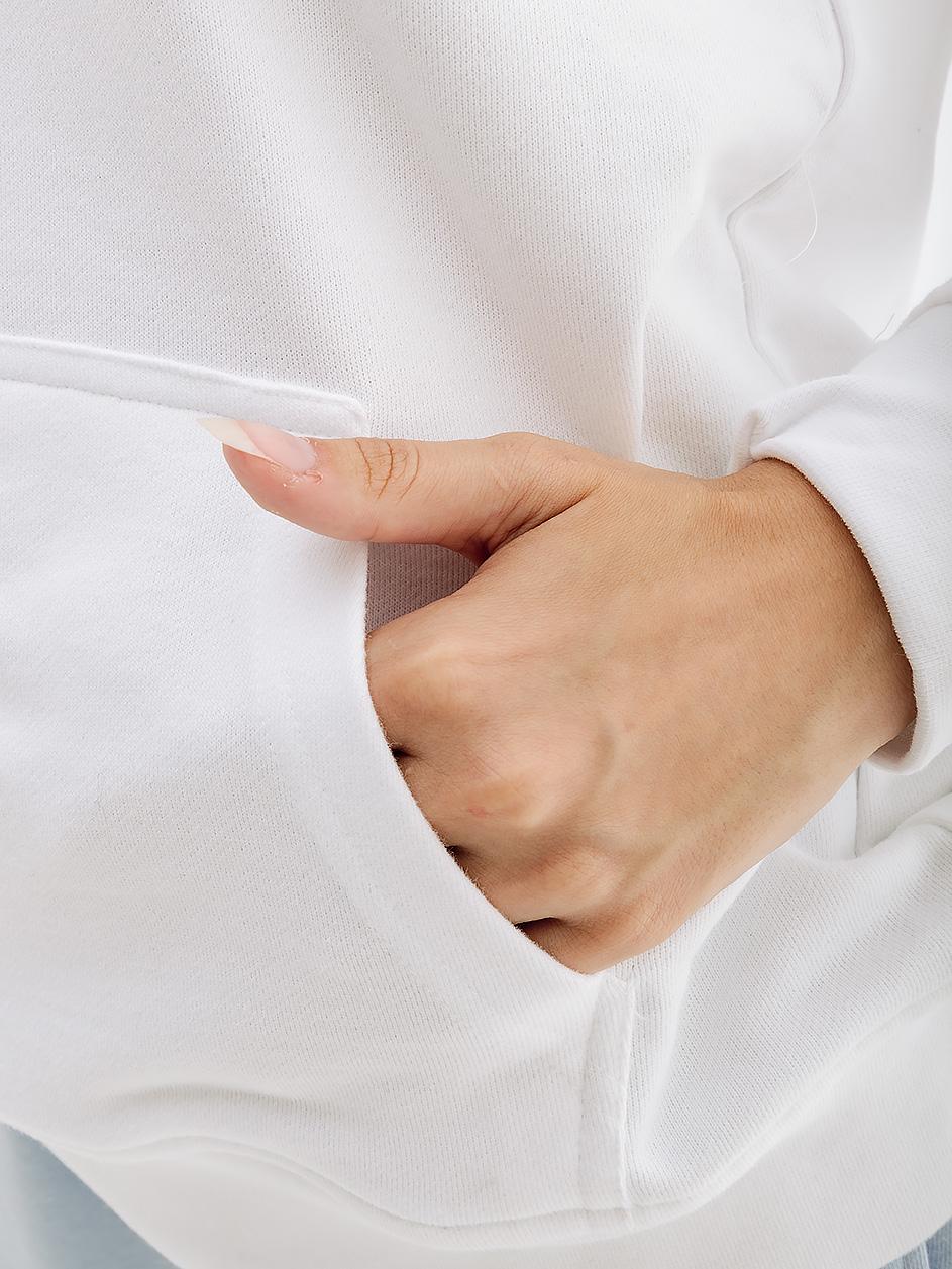 Худи женское Helly Hansen W HH LOGO HOODIE XS Белый (7d33978-001 XS) - фото 4 Худи женское Helly Hansen W HH LOGO HOODIE XS Белый (7d33978-001 XS) - фото 4