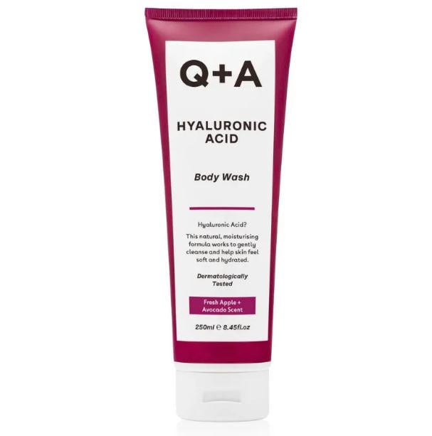 Гель для тела Q+A Hyaluronic Acid Body Wash очищающий с гиалуроновой кислотой 250 мл (QA6203)