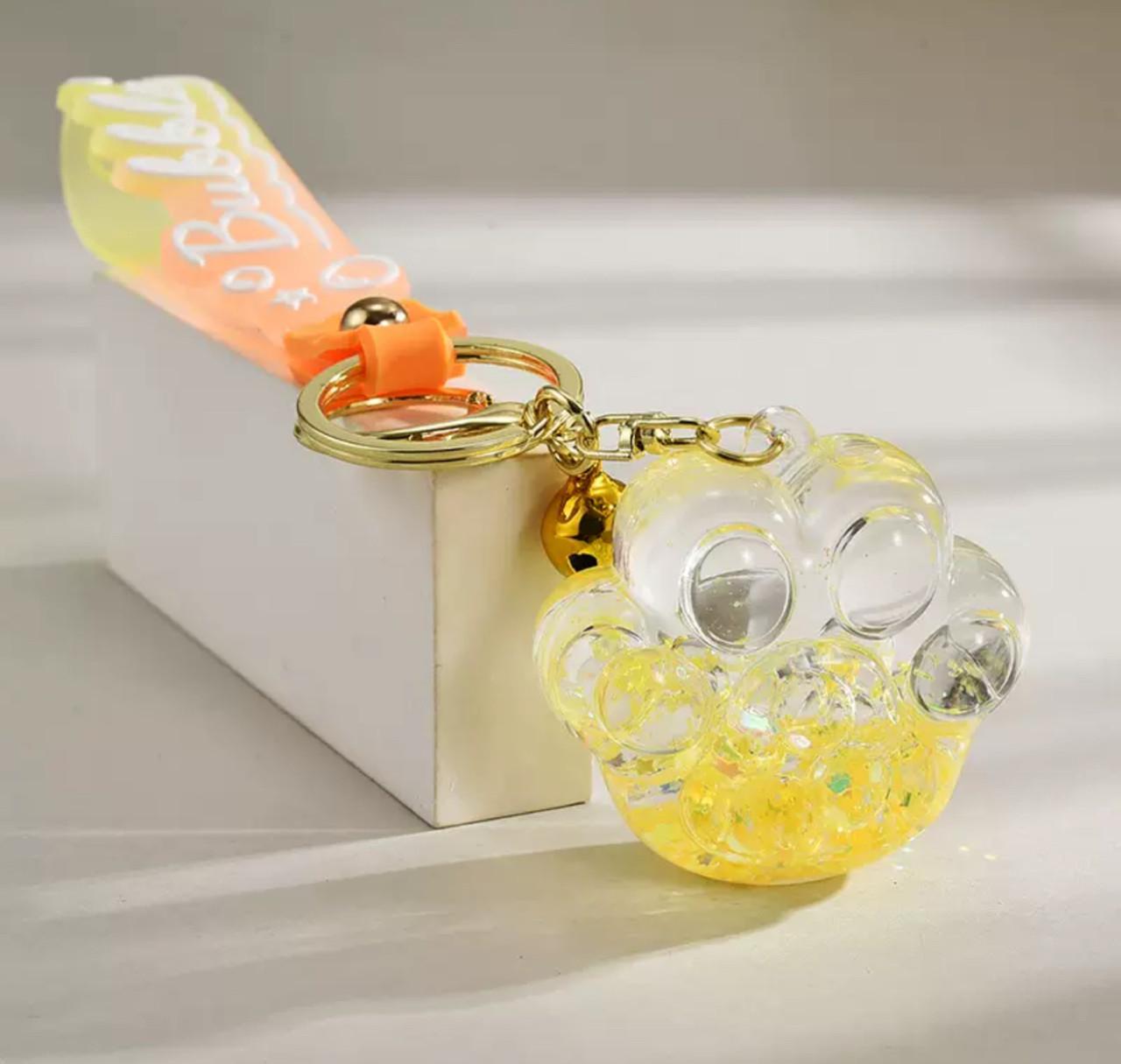 Брелок Лапка Bubble Желтый (2518058691)