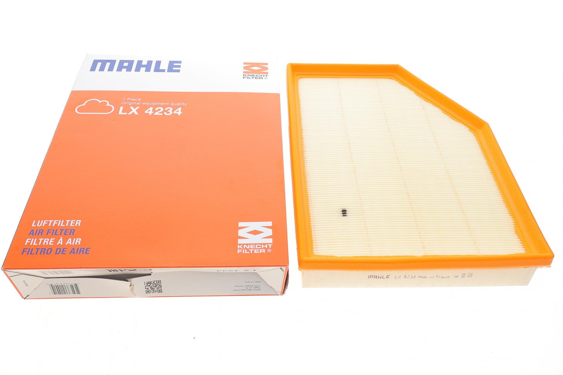 Фильтр повітряний KNECHT для Volvo V40 1,5/2,0 14- (LX 4234)