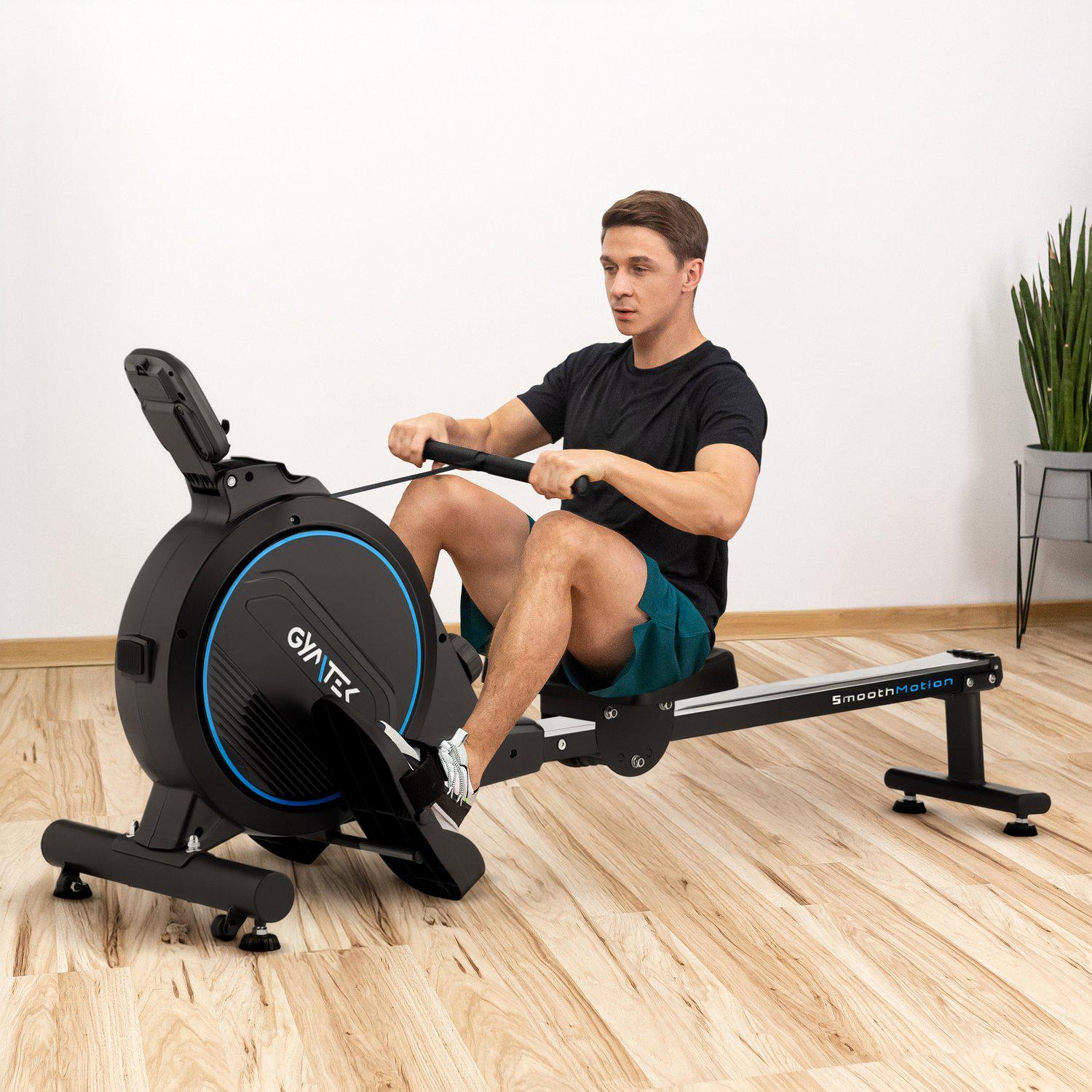 Гребний тренажер Gymtek XR800 магнітний Синій (30477386) - фото 3 Гребний тренажер Gymtek XR800 магнітний Синій (30477386) - фото 3