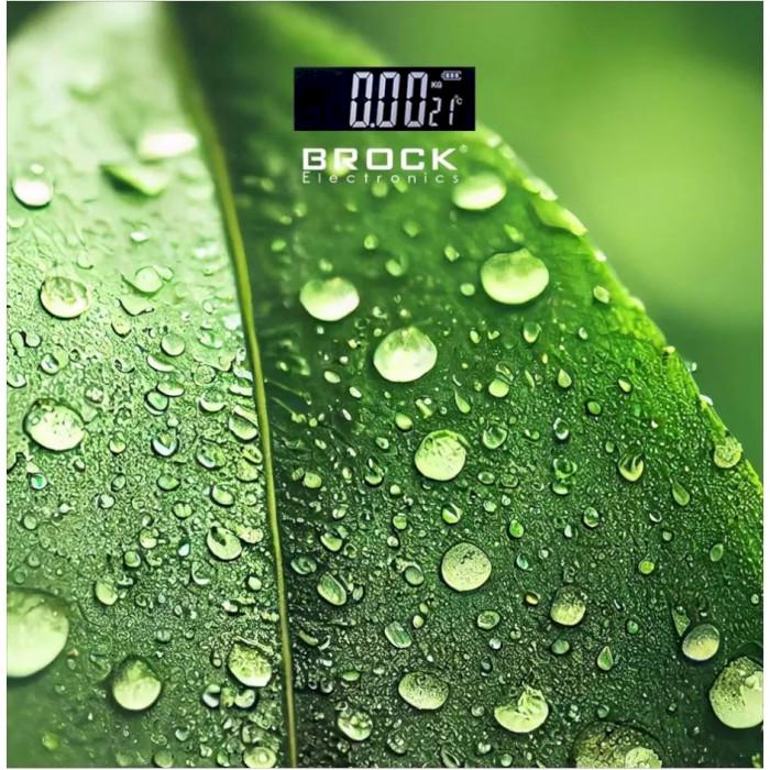 Ваги підлогові Brock BS 003 180 кг/2хААА/LED Green (BS 003)