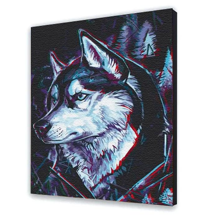 Картина по номерам ART CRAFT Друг Хаски 40х50 см (11674-AC)