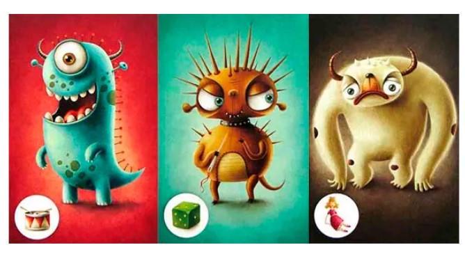 Настільна гра Монстри до шафи (81770) - фото 3 Настільна гра Монстри до шафи (81770) - фото 3