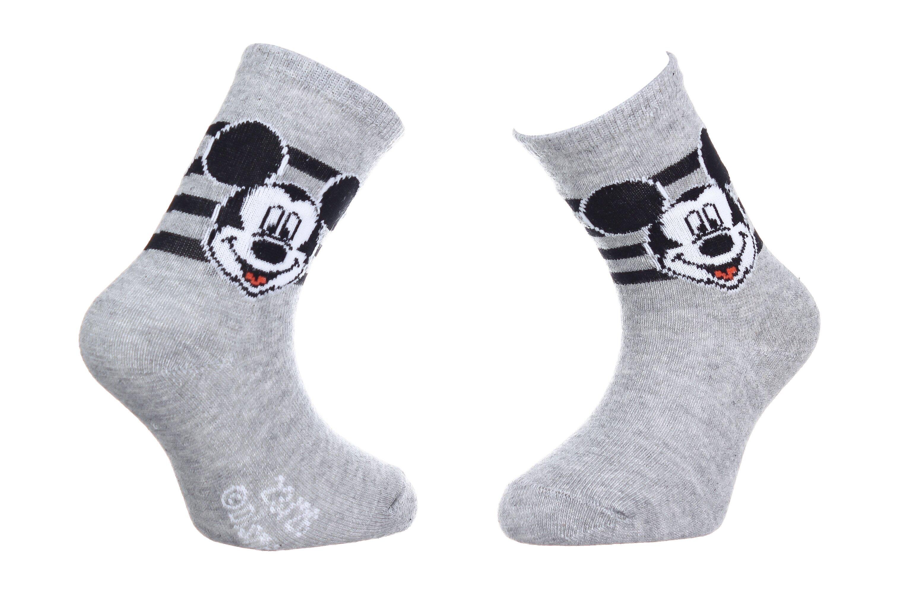 Носки Disney Mickey Head Stripes р. 19-22 Gray (43891247-4) Носки Disney Mickey Head Stripes р. 19-22 Gray (43891247-4)