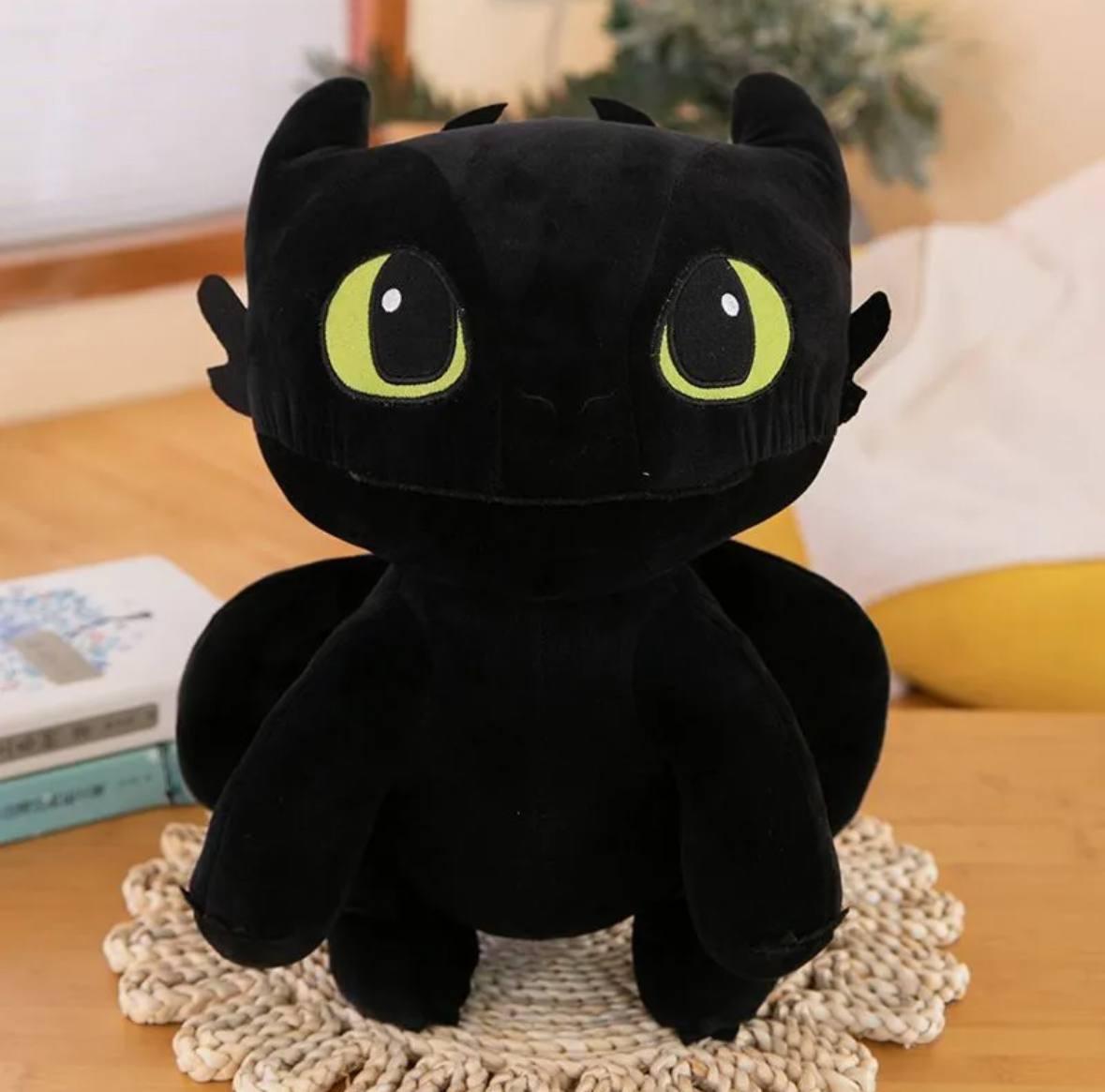 Мягкая игрушка-молния Беззубик фурия 30 см Черный (2601215628) - фото 4