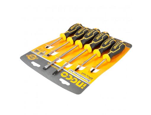 Набір викруток Ingco Industrial 6 шт. (12047473) - фото 2 Набір викруток Ingco Industrial 6 шт. (12047473) - фото 2