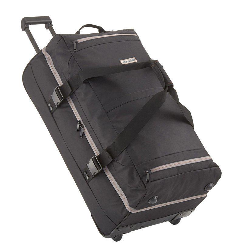 Сумка дорожная на 2 колесах Travelite Basics 94 л Black (TL096337-01)