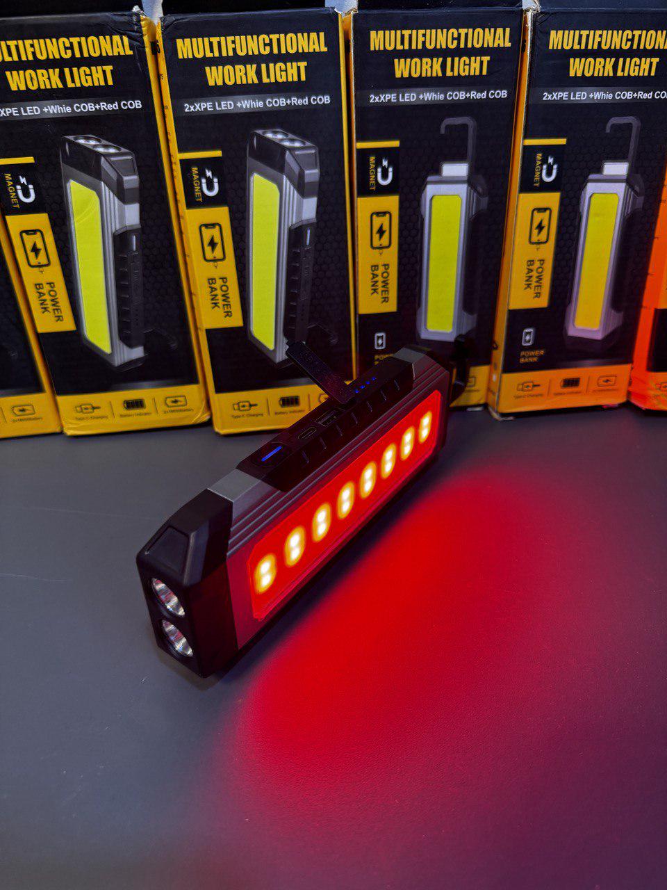 Ліхтарик універсальний К586 з зарядкою від Type-C Сірий (719043078781) - фото 4 Ліхтарик універсальний К586 з зарядкою від Type-C Сірий (719043078781) - фото 4