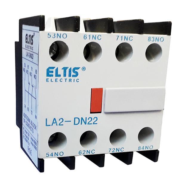 Контакт дополнительный Exeltis LA1-DN22 lmax 10A 2NO+2NC к ПМ Eltis (00000054380)