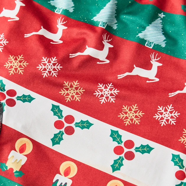 Трусы-боксеры мужские с новогодним принтом M Разноцветный (2825429616) - фото 4