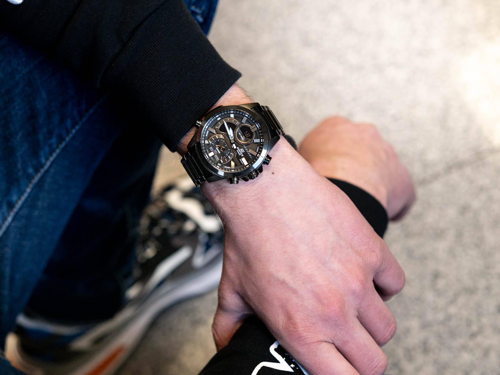 Часы Casio Edifice ECB-30DC-1AEF (6933) - фото 3 Часы Casio Edifice ECB-30DC-1AEF (6933) - фото 3