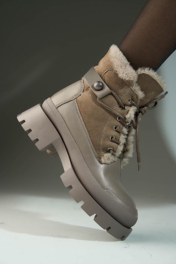 Черевики жіночі Fabio Monelli р. 41 Сірий (180752) - фото 3 Черевики жіночі Fabio Monelli р. 41 Сірий (180752) - фото 3