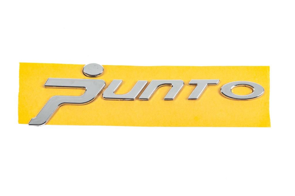 Надпись Punto для Grande Davs Auto для Fiat Punto Grande/EVO 2006-2018 гг. abs-пластик Хром