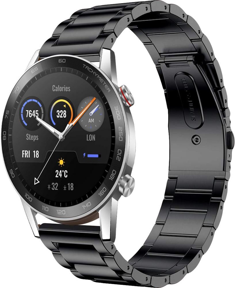 Браслет металлический Shape для Honor Magic Watch 2 42 мм Black (28789-2B)