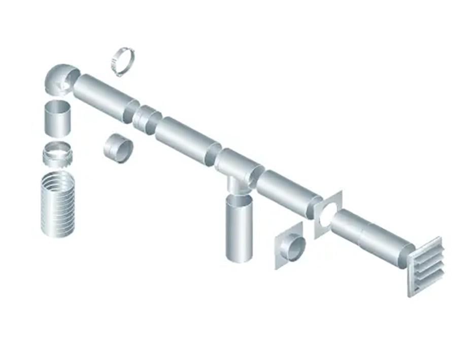 Соединитель круглых вентиляционных каналов Ventika 1111 ABS-пластик с обратным клапаном d 100 мм Белый (26802711) - фото 4 Соединитель круглых вентиляционных каналов Ventika 1111 ABS-пластик с обратным клапаном d 100 мм Белый (26802711) - фото 4