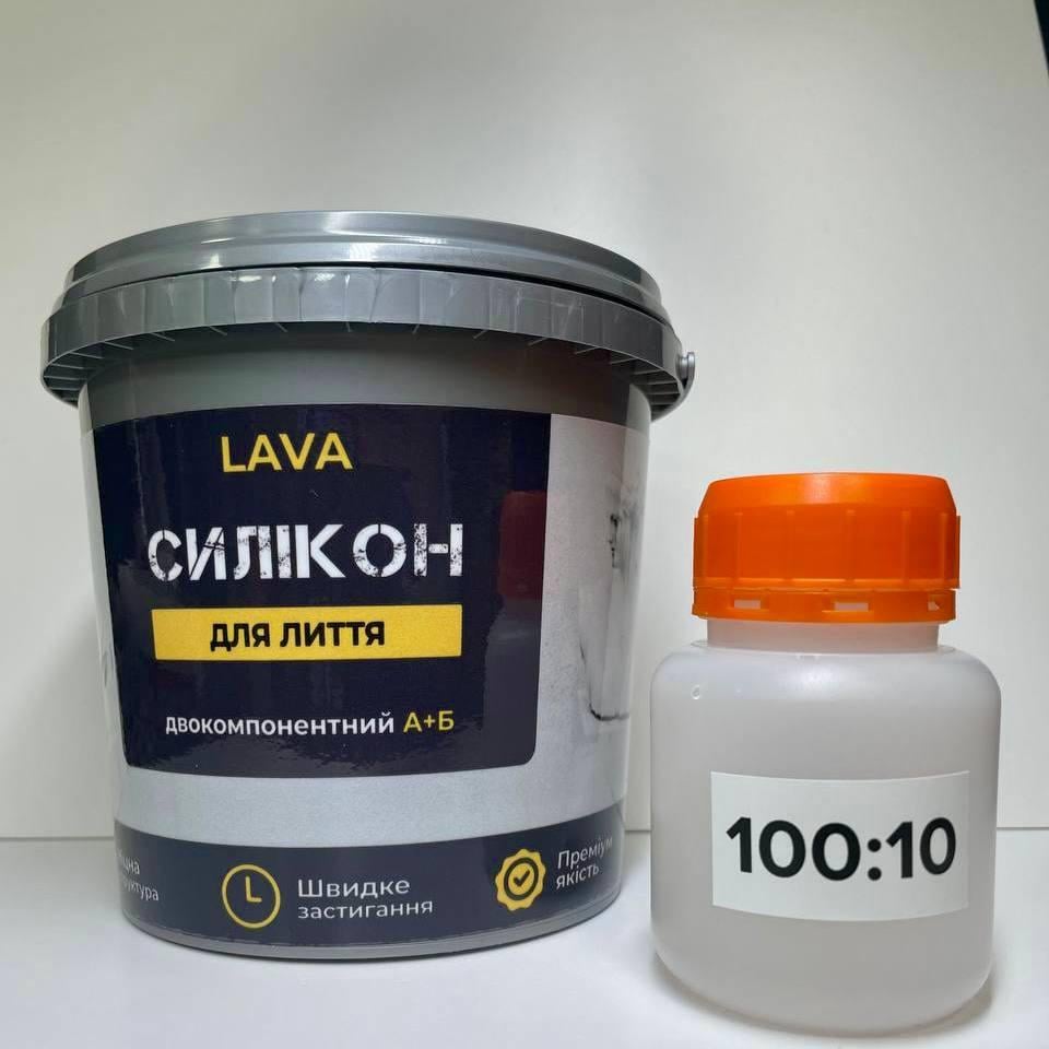 Силікон для лиття форм Elitte 100/10 1 кг Прозорий (22791466) - фото 8 Силікон для лиття форм Elitte 100/10 1 кг Прозорий (22791466) - фото 8