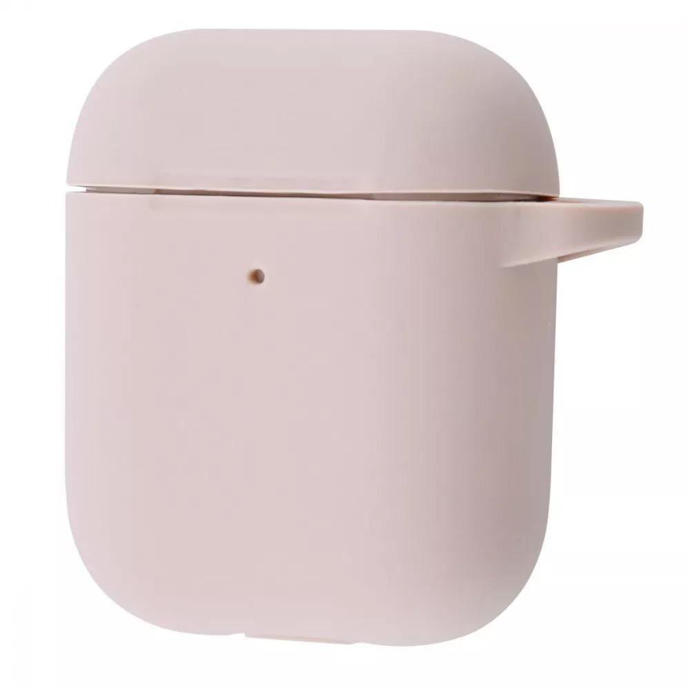 Чехол для наушников Silicone Case for AirPods 1/2 Pink sand (589805)