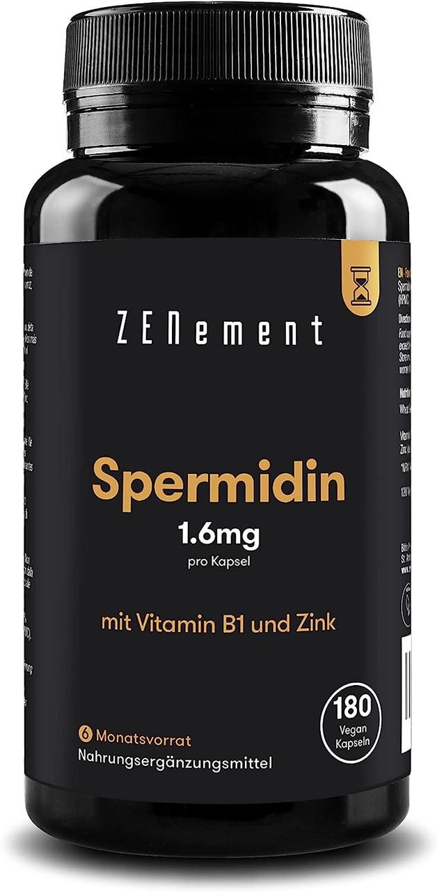 Витамины для опорно-двигательного аппарата Zenement Спермидин 1,6 мг/Идин 1,2 мг 120 капс. (50096982)