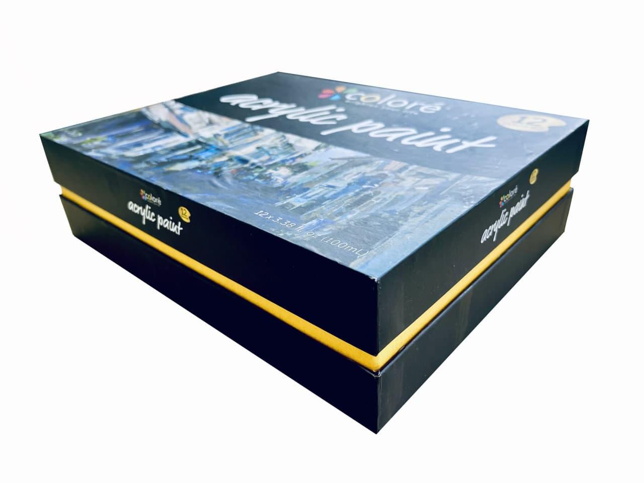 Акриловые краски 12 цветов 100 мл Art Planet - фото 7 Акриловые краски 12 цветов 100 мл Art Planet - фото 7