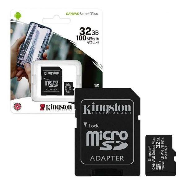 Карта пам'яті Kingston 32Gb micro SD Class 10 Canvas Select Plus - фото 4