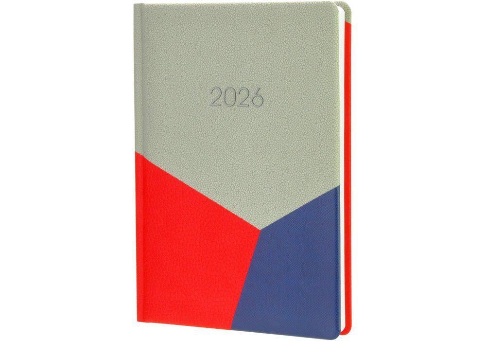 Дневник датированный 2026 Optima Комби A5 352 стр. Разноцветный (O26143)
