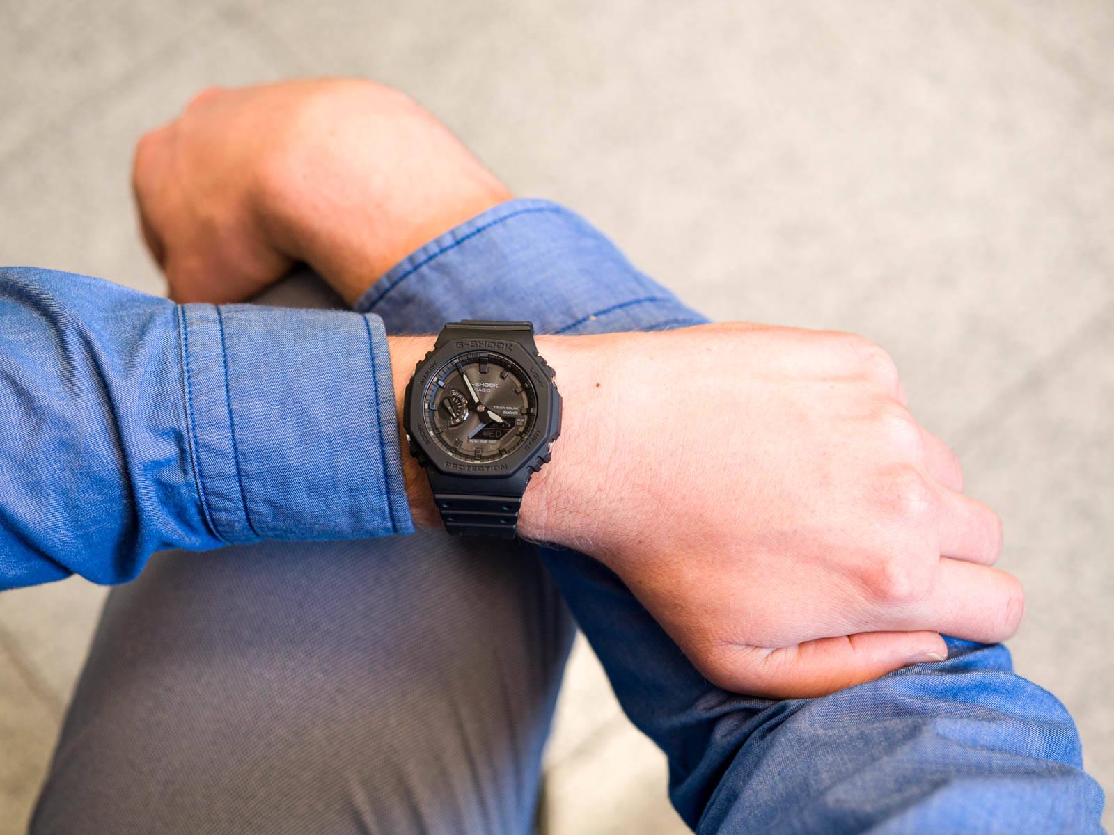 Часы Casio G-SHOCK GA-B2100-1A1ER (4870) - фото 3 Часы Casio G-SHOCK GA-B2100-1A1ER (4870) - фото 3