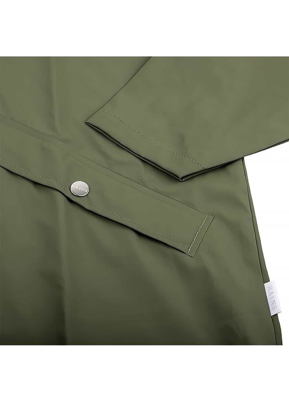 Куртка чоловіча Rains Long Jacket XS-S Зелений (7d1202-Olive XS-S) - фото 4