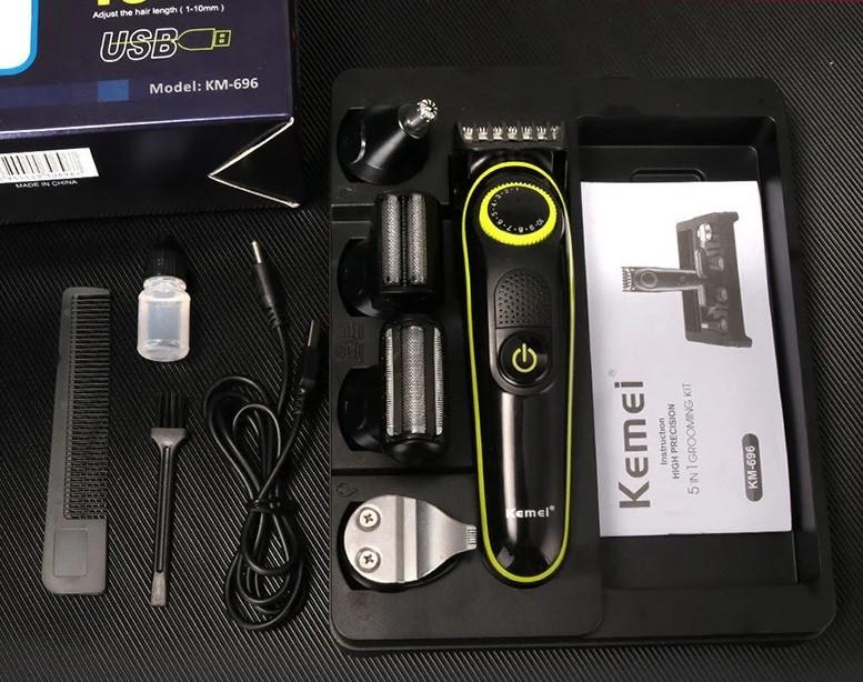Машинка для стрижки волос Kemei Km 696 - фото 10