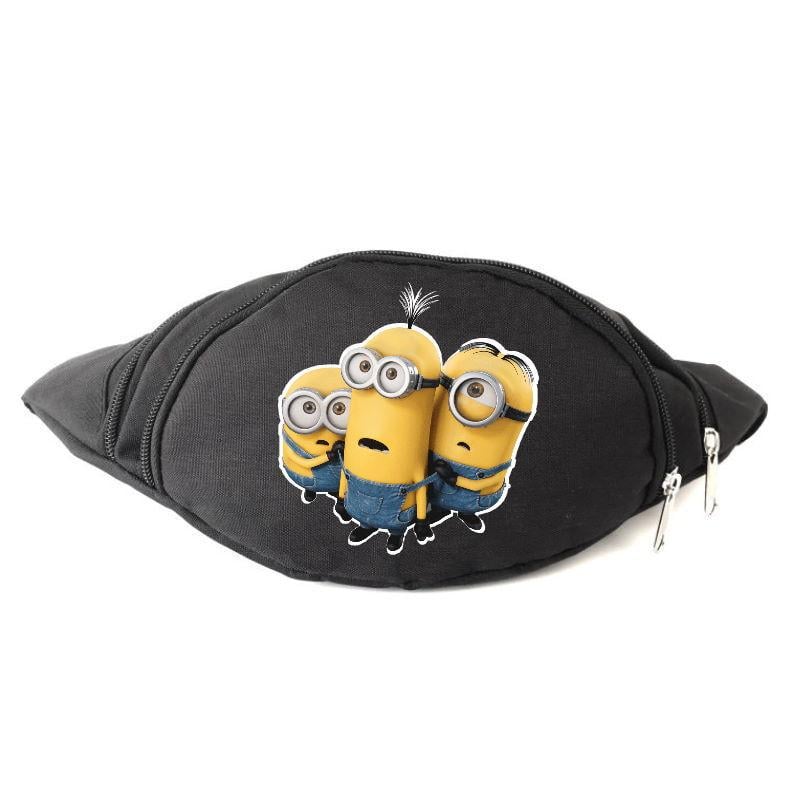 Поясные сумки-бананка Minions-005 Черный (1275412926)