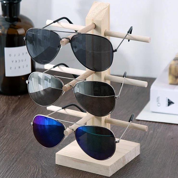 Органайзер для окулярів з дерева Батумі 3 Бланже (ОЧК-300201)