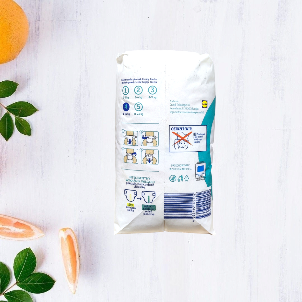 Підгузки Lupilu Skin Care 4 8-16 кг 33 шт. - фото 4 Підгузки Lupilu Skin Care 4 8-16 кг 33 шт. - фото 4