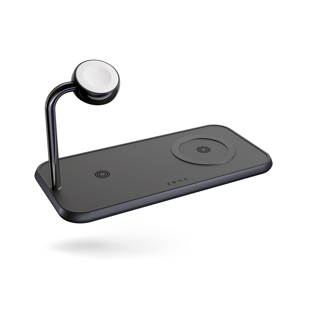 Док-станция беспроводная Zens Magsafe 3в1 23W Dual + Watch Aluminium Magnetic Wireless Charger Black (2290581841)