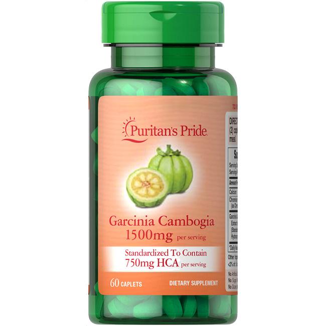 Гарцінія Puritan's Pride Garcinia Cambogia 750 мг 60 Veg Caps