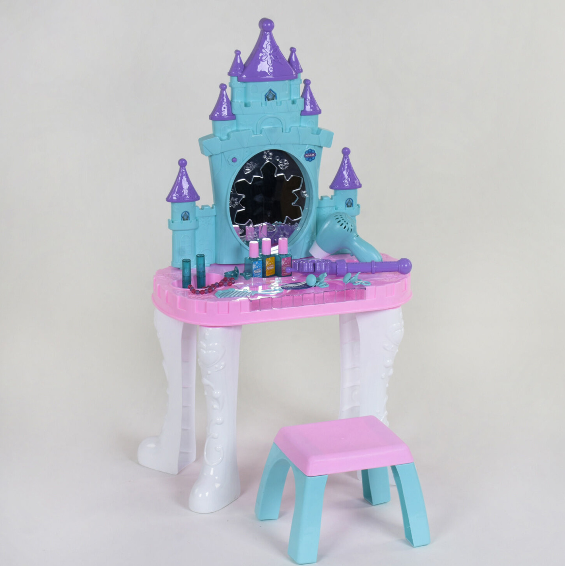 Детский игровой набор TK Group Туалетный Столик Очаровательный Замок со стульчиком (28443573) - фото 2 Детский игровой набор TK Group Туалетный Столик Очаровательный Замок со стульчиком (28443573) - фото 2