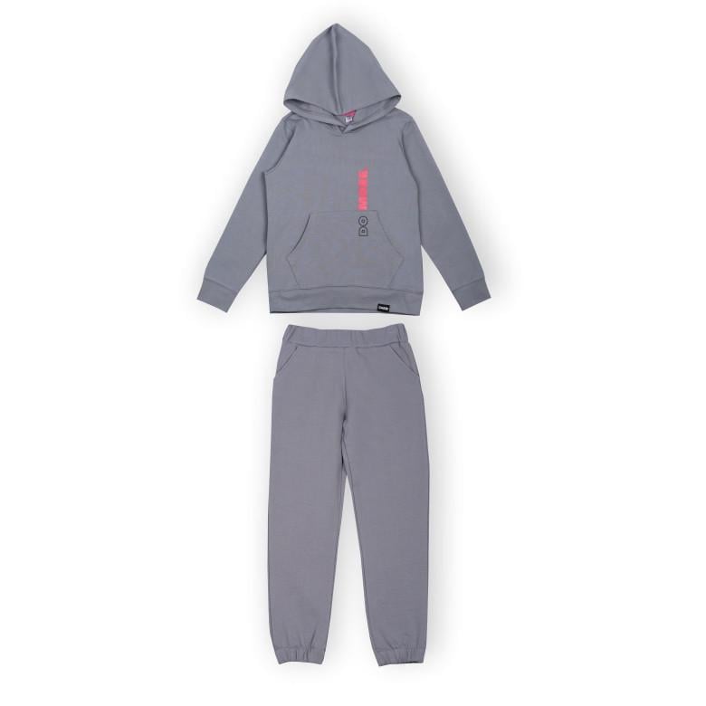 Костюм детский для девочки Gabbi KS-24-11 122 см Серый (13905)