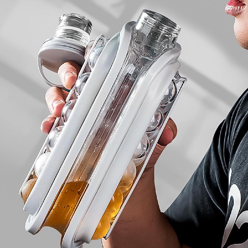 Форма для льда ICE CUBE TRAY силиконовая с крышкой на 14 кубиков для заморозки воды White - фото 5 Форма для льда ICE CUBE TRAY силиконовая с крышкой на 14 кубиков для заморозки воды White - фото 5