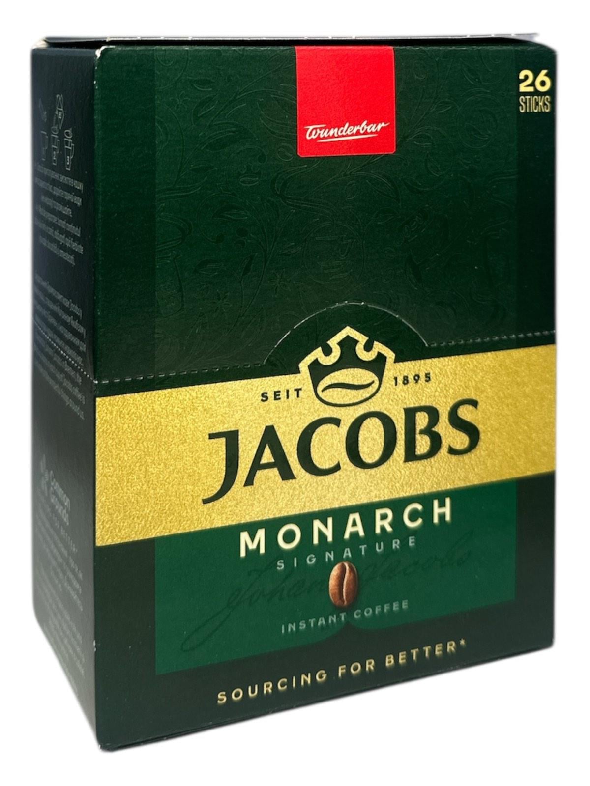 Кава розчинна Jacobs Monarch 26 стіків 1,8 г (443)