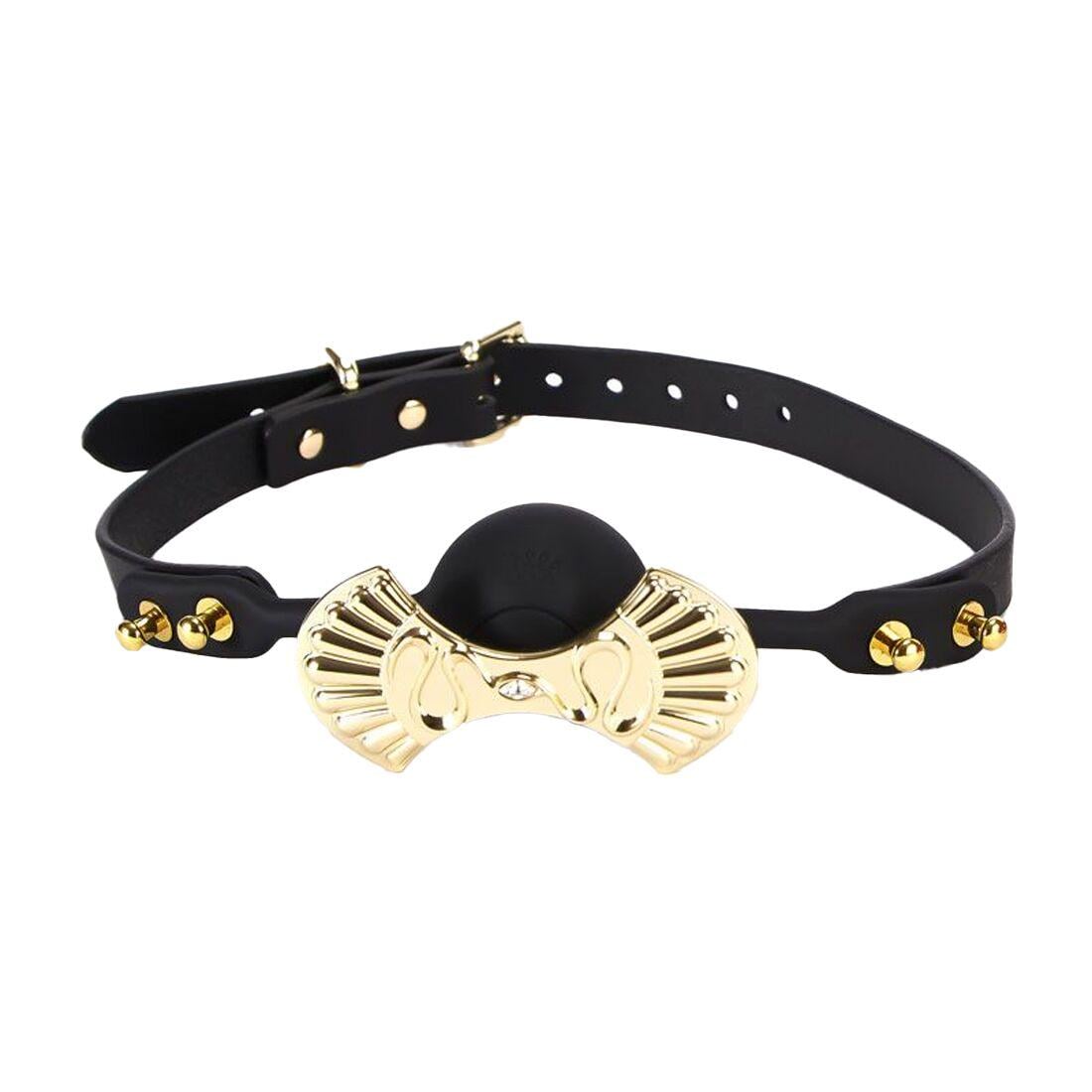Кляп ZALO Silicone Ball Gag Black (SO8229)