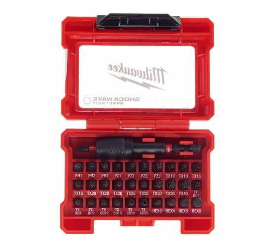 Набір біт ударних Milwaukee Shockwave 32 шт. (4932464240) - фото 3 Набір біт ударних Milwaukee Shockwave 32 шт. (4932464240) - фото 3