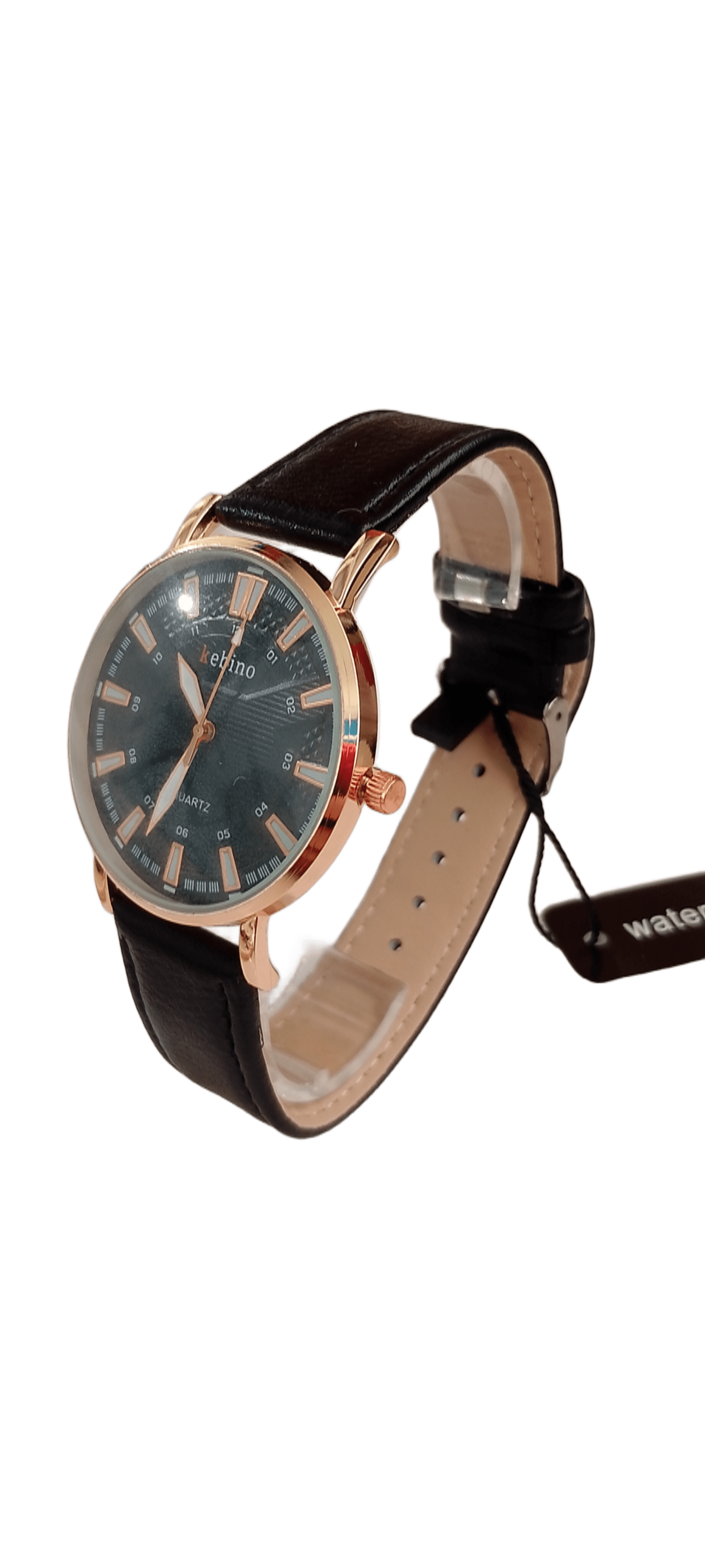 Часы мужские Kebino 868-4 на ремешке 40 мм Gold/Black/Black (4042)