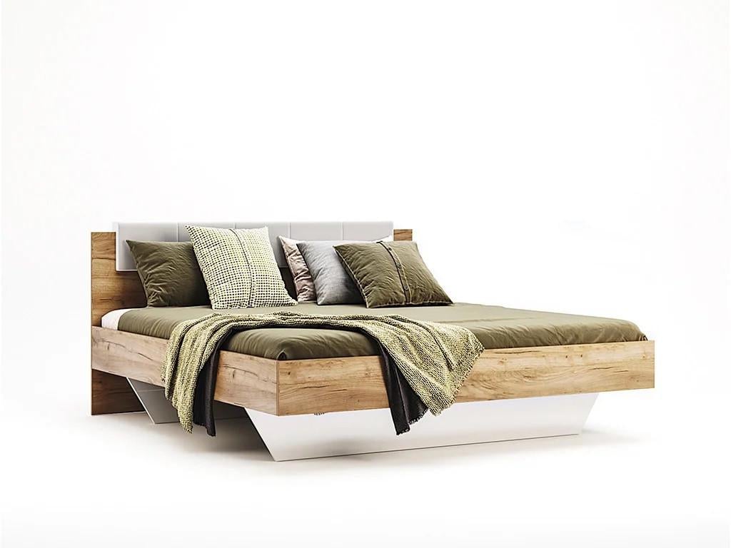 Гарнитур спальный Миро-Марк Asti №3 Дуб Крафт/Белый глянцевый (213-22-8) - фото 2 Гарнитур спальный Миро-Марк Asti №3 Дуб Крафт/Белый глянцевый (213-22-8) - фото 2