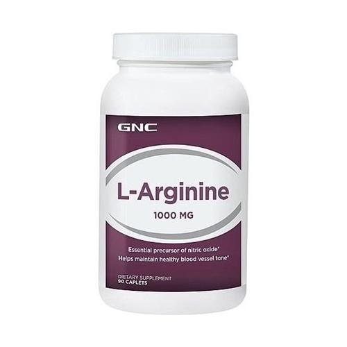 Аргинин для спорта GNC L-Arginine 1000 мг 90 Caplets Аргинин для спорта GNC L-Arginine 1000 мг 90 Caplets