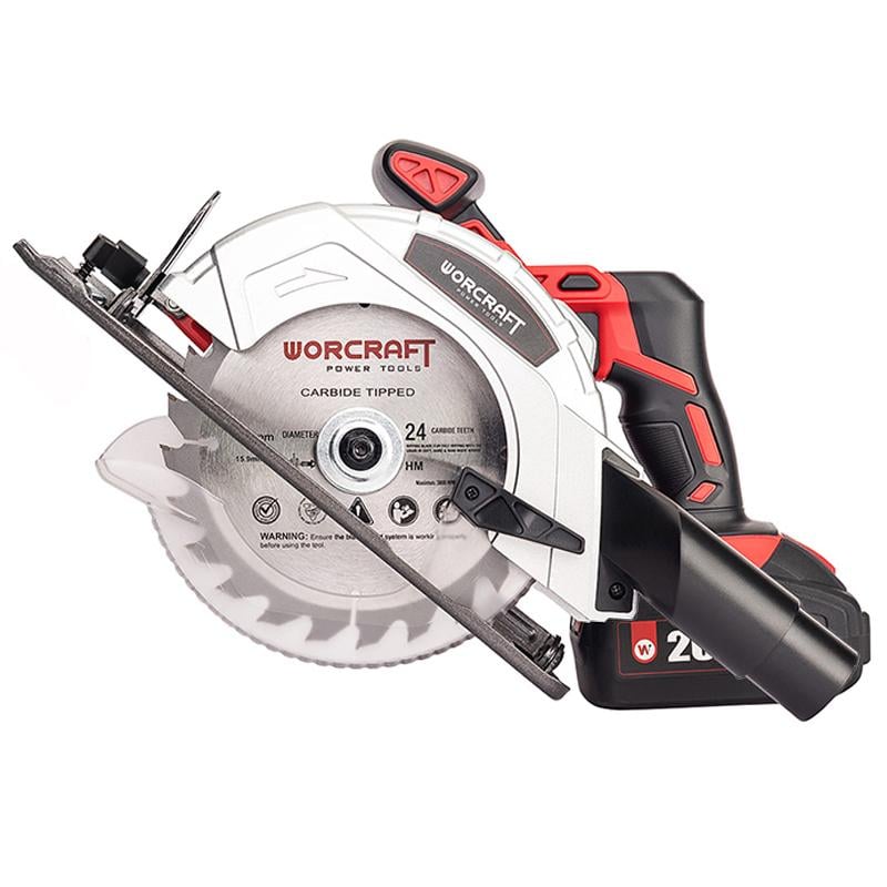 Дисковая пила аккумуляторная Worcraft CCS-S20Li без аккумулятора и зарядного диск 165мм (13010) - фото 2 Дисковая пила аккумуляторная Worcraft CCS-S20Li без аккумулятора и зарядного диск 165мм (13010) - фото 2