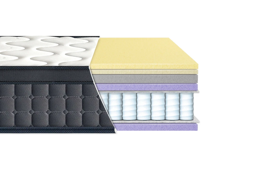 Матрац ортопедичний Laviano Spring Latex-Memory 120x200 см (18619)